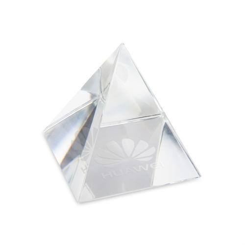 Awards and Trophies - Crystal Awards - Optical Pyramid Crystal Award