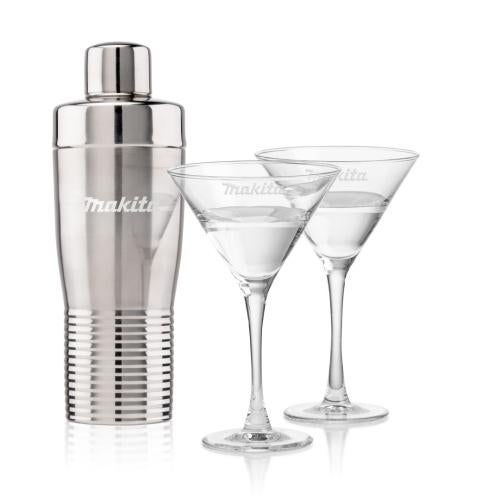 Corporate Gifts - Barware - Gift Sets - Genoa Shaker & Connoisseur Martini Set