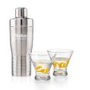 Genoa Shaker & Rideau Martini Set