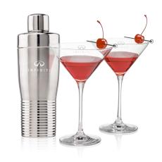 Genoa Shaker & Santiago Martini Set - Gift Sets