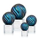 Malton Globe on Granby Base Glass Award