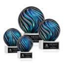 Malton Clear on Hancock Base Globe Glass Award