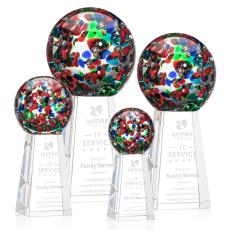 Fantasia Globe on Novita Base Glass Award - Glass Awards