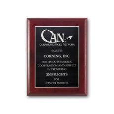 Etch/Antiqued Plaq - Mahogany - Awards and Trophies