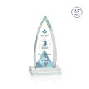 Shildon Full Color Clear Peaks Crystal Award