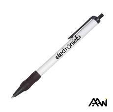 Value Slim Grip Pen w/Glossy Barrel & Matte Colored Trim - Writing Instruments