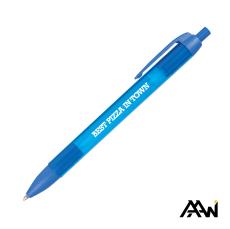 Widebody Pen w/Translucent Barrel - Matte Colored Accent - Writing Instruments