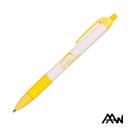 Widebody Grip Pen Glossy White Barrel - Matte