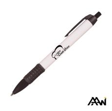 Widebody Grip Pen Glossy White Barrel - Matte - Writing Instruments