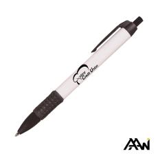 Widebody Grip Pen Glossy White Barrel - Matte - Writing Instruments