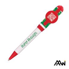 Jumbo QR Billboard Twist Pen - Decorated Cap - Writing Instruments