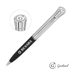 Garland Monogram Twist Ballpoint Pen - Chrome  - Metal Pens