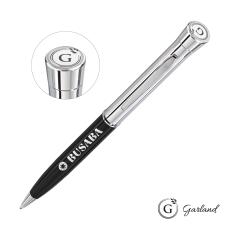 Garland Monogram Twist Ballpoint Pen - Chrome  - Metal Pens