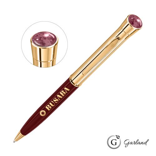Promotional Products - Writing Instruments - Metal Pens - Garland&reg; Monogram Aura Twist Ballpoint Pen - Gold
