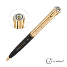 Garland Monogram Custom Twist Ballpoint Pen - Gold - Metal Pens