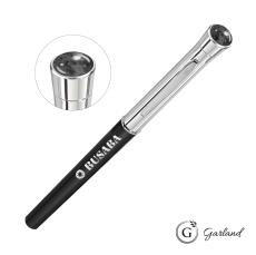 Garland Monogram Aura Rollerball Pen - Chrome - Writing Instruments