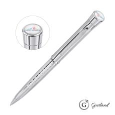 Garland Signature Custom Twist Ballpoint Pen - Chrome - Metal Pens