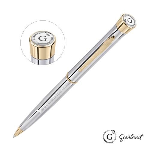 Promotional Products - Writing Instruments - Metal Pens - Garland® Signature Twist Ballpoint Pen - Chrome