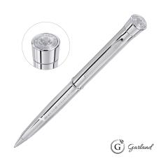Garland Signature Custom Emblem Twist Pen - Chrome - Awards and Gifts