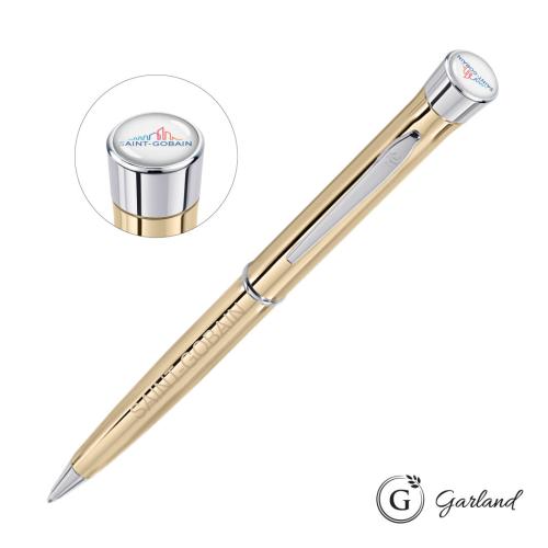 Promotional Products - Writing Instruments - Metal Pens - Garland® Signature Custom Twist Ballpoint Pen - Gold