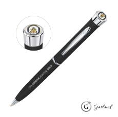 Garland Color Matte Custom Twist Pen - Chrome - Awards and Gifts