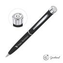 Garland&reg; Color Matte Twist Ballpoint Pen - Chrome