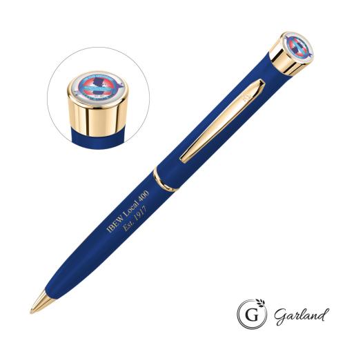 Promotional Products - Writing Instruments - Metal Pens - Garland® Color Matte Custom Twist Ballpoint Pen - Gold