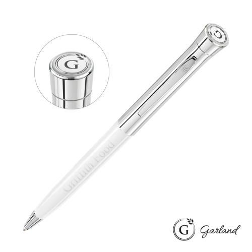 Promotional Products - Writing Instruments - Metal Pens - Garland® Founders Ballpoint Pen - Chrome