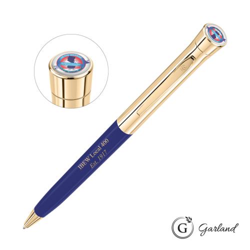 Promotional Products - Writing Instruments - Metal Pens - Garland® Founders Custom Ballpoint Pen - Gold