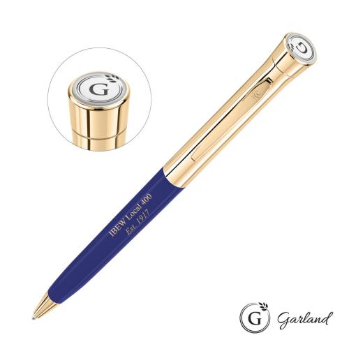 Promotional Products - Writing Instruments - Metal Pens - Garland® Founders Ballpoint Pen - Gold