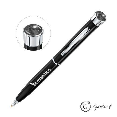 Promotional Products - Writing Instruments - Metal Pens - Garland&reg; Color Aura Twist Ballpoint Pen - Chrome Accent