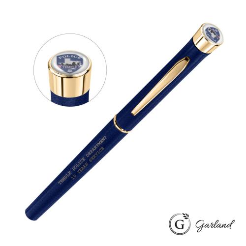 Promotional Products - Writing Instruments - Metal Pens - Garland® Tactical Custom Textured Rollerball Pen - Gold
