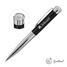 Garland Executive Custom Emblem Monogram Twist Pen - Chrome - Writing Instruments