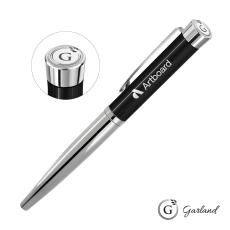 Garland Executive Monogram Rollerball Pen - Chrome - Metal Pens