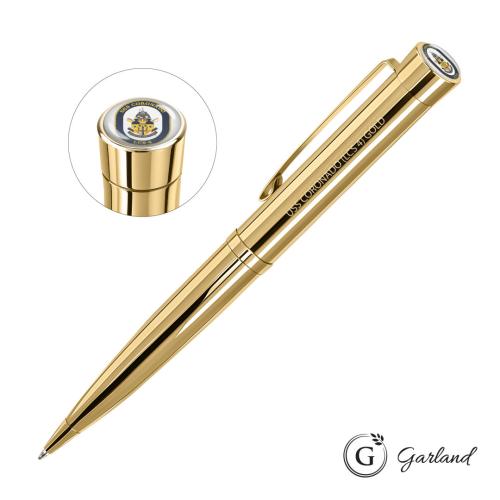 Promotional Products - Writing Instruments - Metal Pens - Garland® Executive Custom Signature Twist Pen - Gold