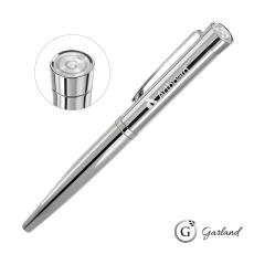 Garland Executive Signature Emblem Rollerball Pen - Chrome - Metal Pens