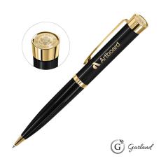 Garland Executive Color Custom Emblem Ballpoint Pen - Gold - Writing Instruments