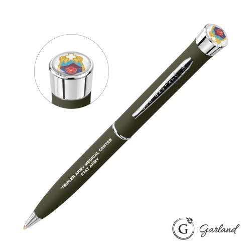 Promotional Products - Writing Instruments - Metal Pens - Garland&reg; Freedom Custom Ballpoint Pen - Chrome Accent