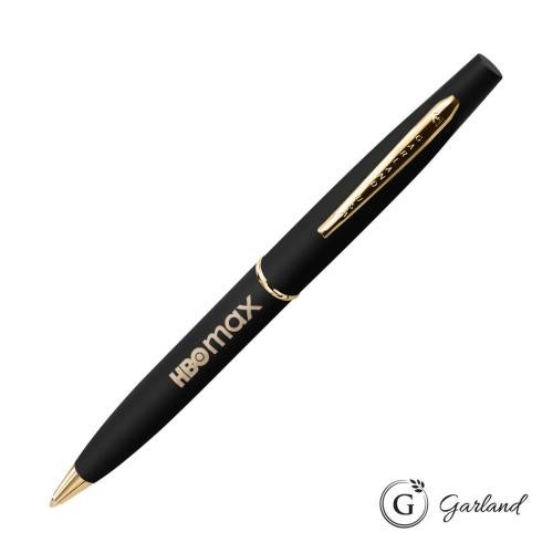 Promotional Products - Writing Instruments - Metal Pens - Garland® Hamilton Custom Ballpoint Pen - Gold Accent