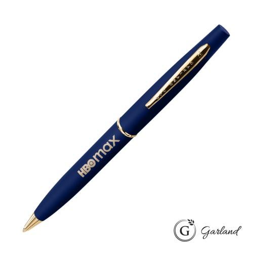 Promotional Products - Writing Instruments - Metal Pens - Garland® Hamilton Ballpoint Pen - Gold Accent