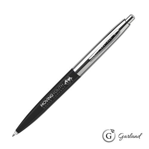 Promotional Products - Writing Instruments - Metal Pens - Garland&reg; Monument Ballpoint Clicker Pen - Chrome Accent