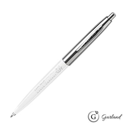 Promotional Products - Writing Instruments - Metal Pens - Garland&reg; Monument Ballpoint Clicker Pen - Chrome Accent