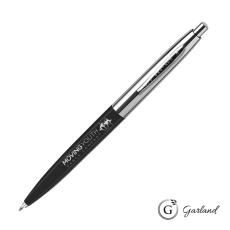 Garland Monument Ballpoint Clicker Pen - Chrome Accent - Metal Pens