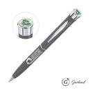 Garland&reg; Recycled Custom Ballpoint Twist Pen - Chrome Accent