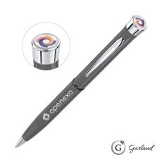 Garland Recycled Custom Ballpoint Twist Pen - Chrome Accent - Writing Instruments
