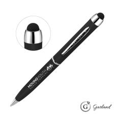 Garland Stylus Matte Ballpoint Twist Pen - Chrome Accent - Writing Instruments