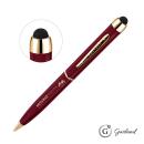 Garland&reg; Stylus High Gloss Ballpoint Twist Pen - Gold Accent