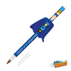 Pen Heroes Superhero Series Male w/Cape Pen - Writing Instruments