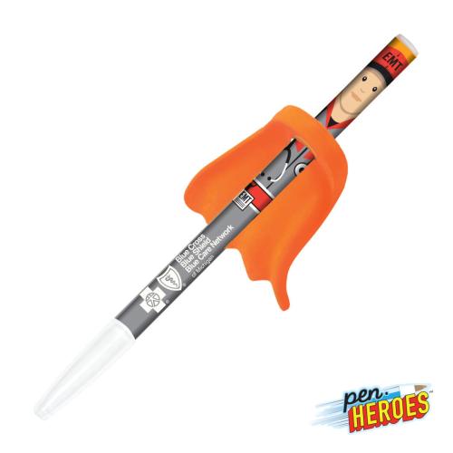 Promotional Products - Writing Instruments - Plastic Pens - Pen Heroes™ Healthcare Series Male w/Cape Pen