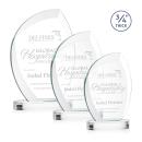 Wichita Clear on Alberton Base Flame Crystal Award